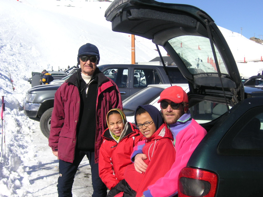 Michel, Matéa, Maxime, Olivier
