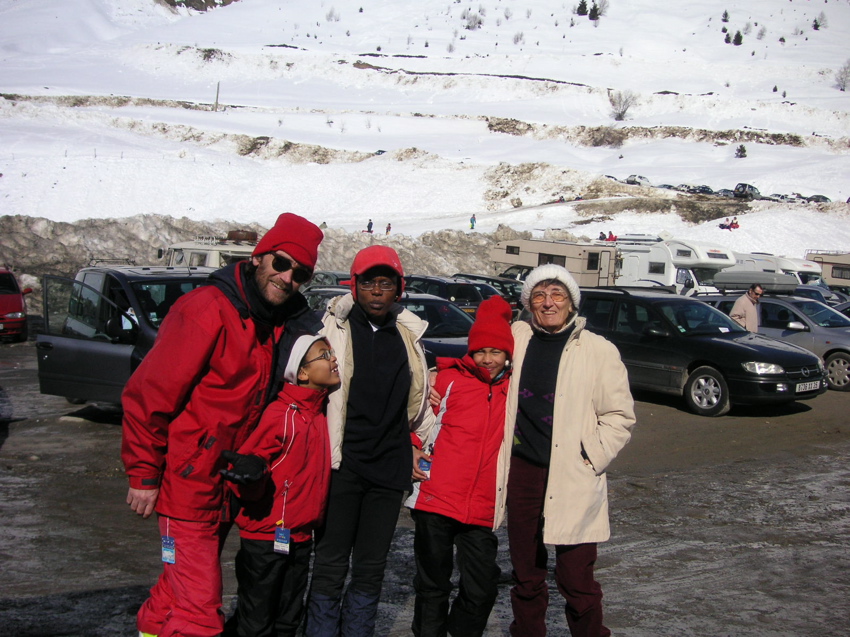 Olivier, Maxime, Lucie, Matéa et Josette.