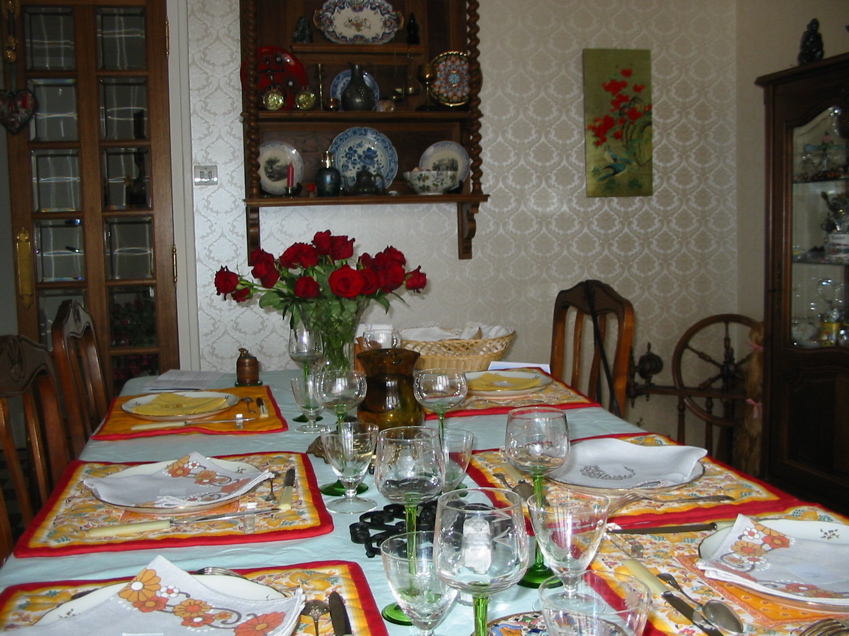 Table de fête.