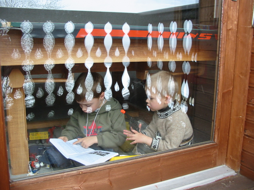 Alexis et Aurélien ont fait leur maison.