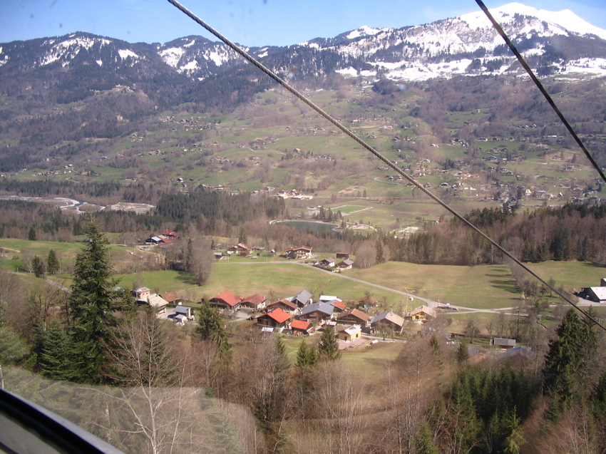 Matinée en haut des pistes de Samoens.
