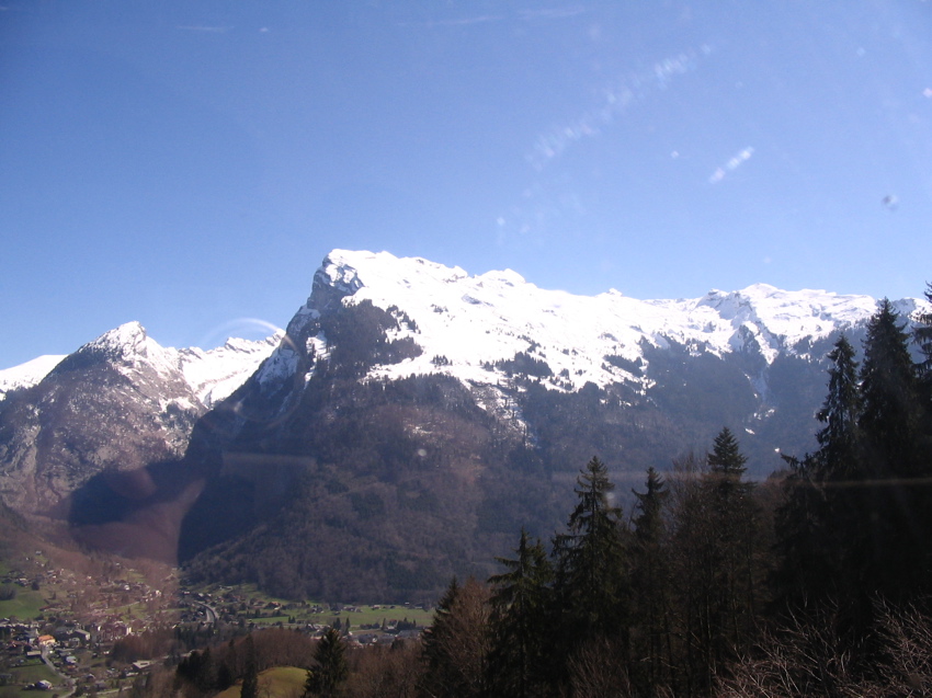 Matinée en haut des pistes de Samoens.