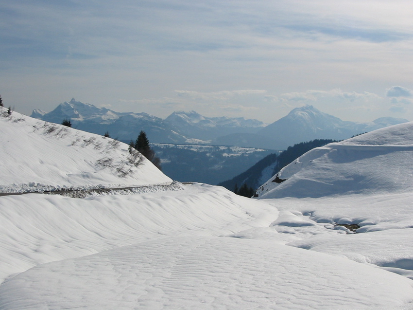 Expédition au col de Joux Plane
