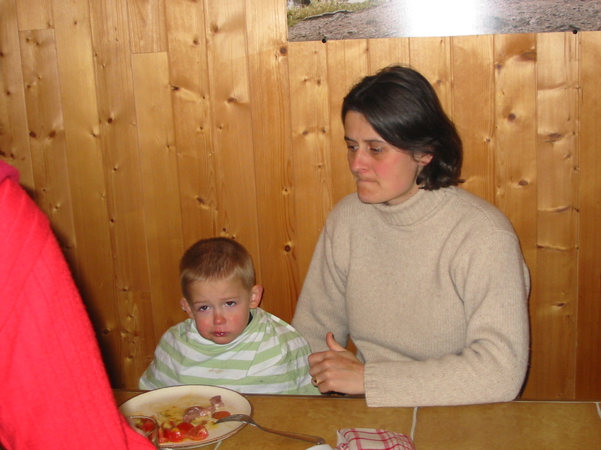 Retour au chaud, et repas
