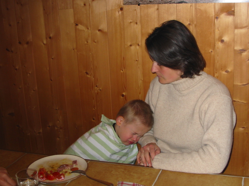 Retour au chaud, et repas