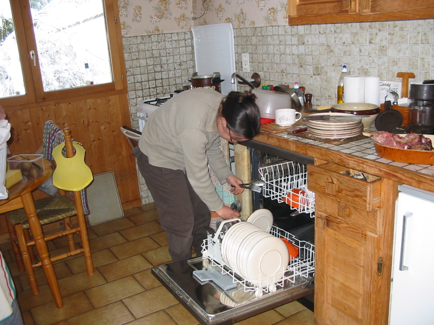 Retour au chaud, et repas