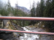 Vue aval