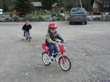 Vélo au parc de Samoens