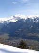 Montée à Joux Plane, vue sur le Mont Blanc ?