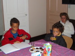 Ménélik, Melchior et Marion