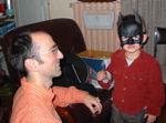 Patric, Olivier et le masque de Batman