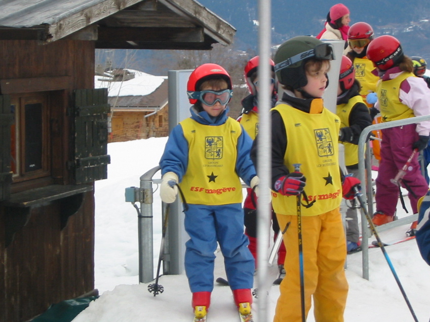 Voici notre skieur !