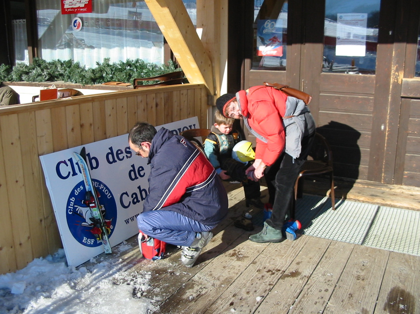 Olivier va au club des Piou-piou