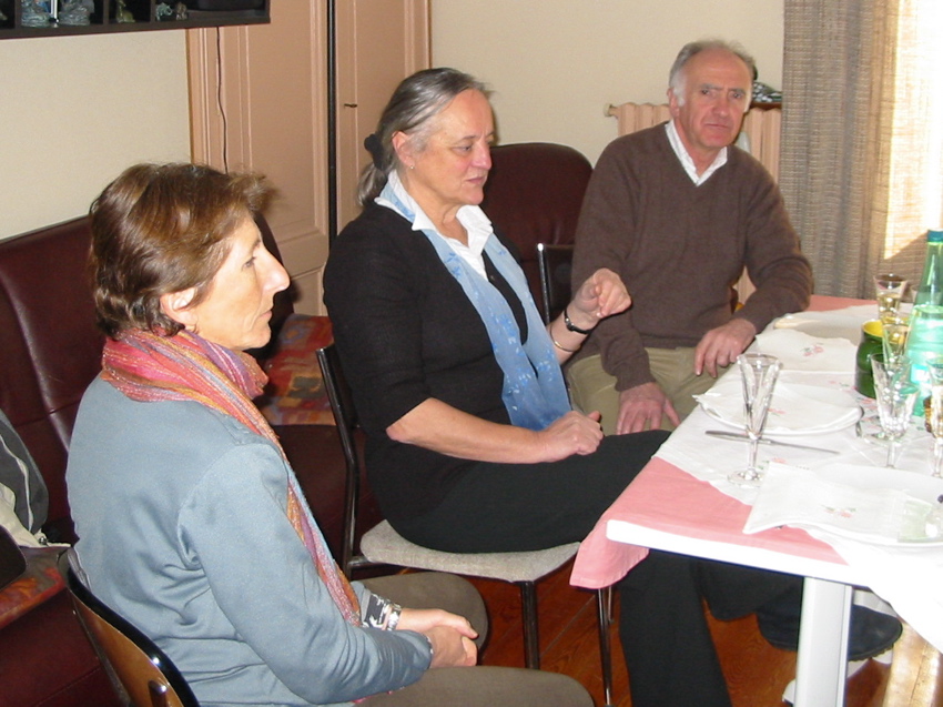 Aix : Françoise, Marie-Thé, Alain