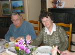 Repas de Nicole, Jean-Pierre et Renée.