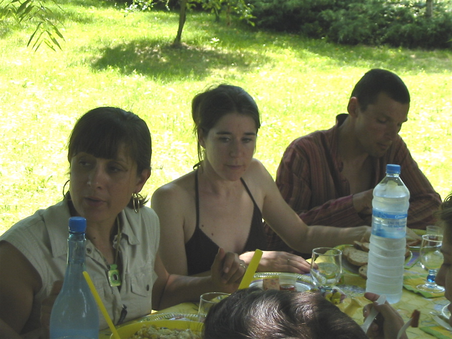 Geneviève, Solène, Gilles