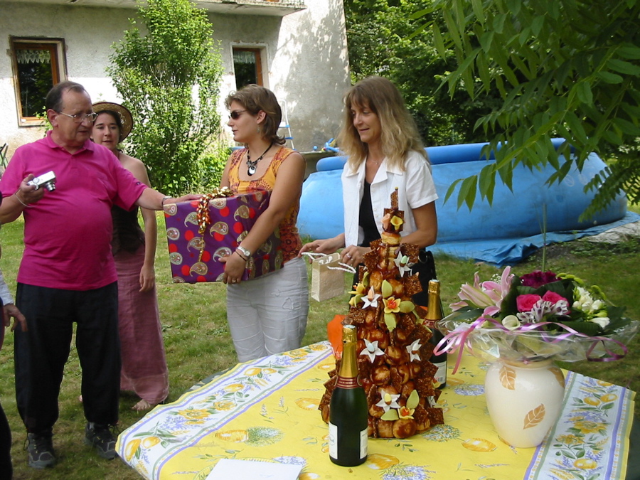 Nono, Solène, Faustine, Marie-Hélène
