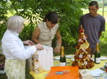 Annik, Geneviève et Gilles.