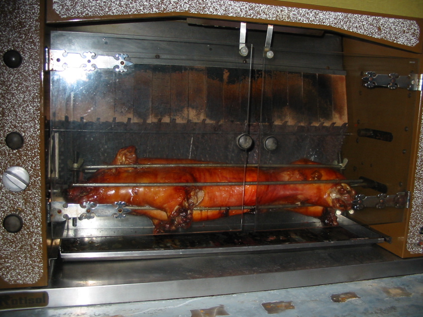 Le cochon de lait de Maryse.