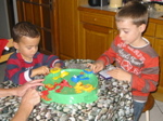 Jeu des grenouilles sauteuses