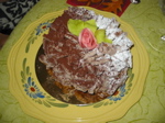 Délicieux gateau d'anniversaire.