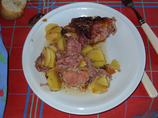 Mon assiette ! Superbe !