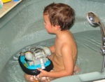 au bain