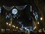 24 déc. 08 illuminations de rue à Aix en Provence