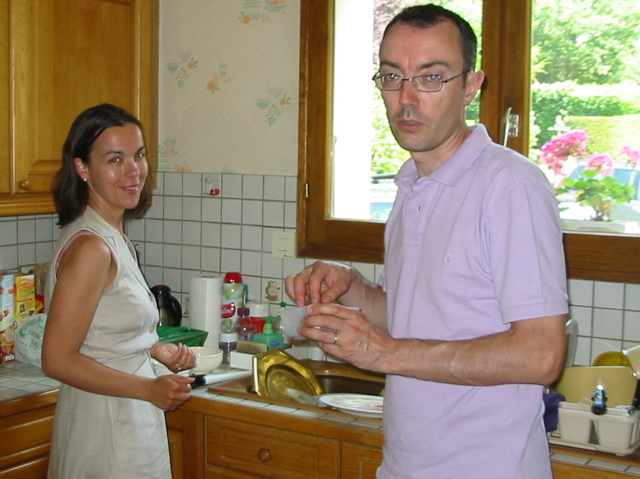 en plein boulot