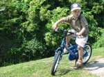 Le beau vélo bleu