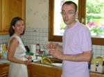en plein boulot