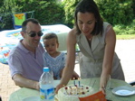 Bougies et fontaines lumineuses