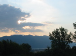 Coucher de soleil avant mon départ