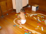 Aurélien et le petit train, le bonheur. - 1