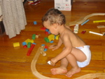 Aurélien et le petit train, le bonheur. - 3