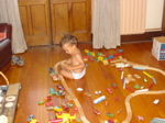 Aurélien et le petit train, le bonheur. - 6