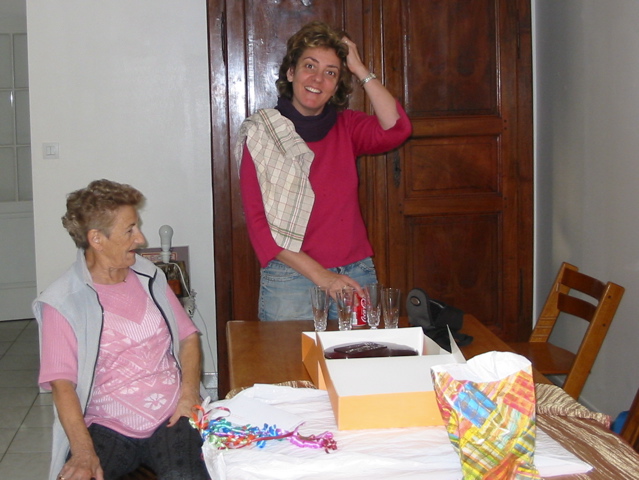 La maman de Françoise et Marion.
