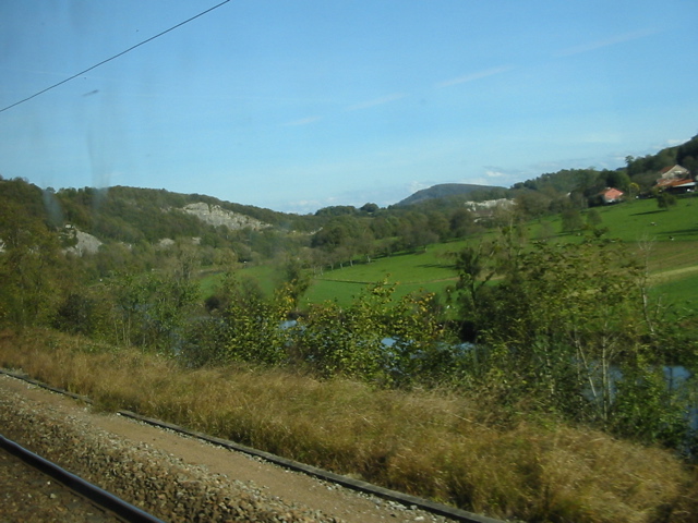 Bords du Doubs depuis le train. - 18