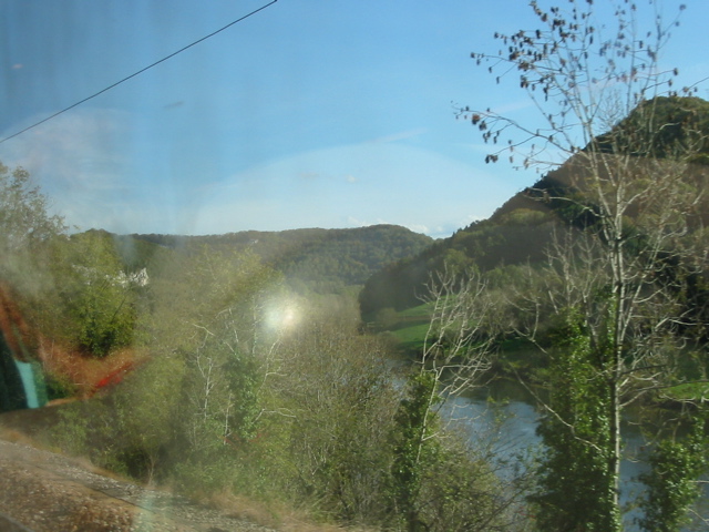 Bords du Doubs depuis le train. - 20