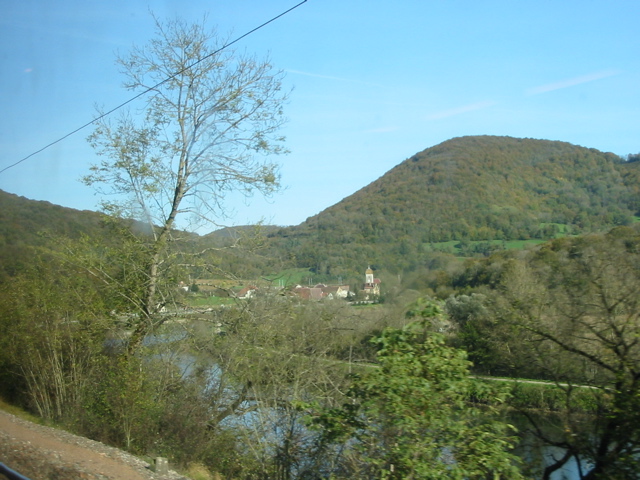 Bords du Doubs depuis le train. - 22