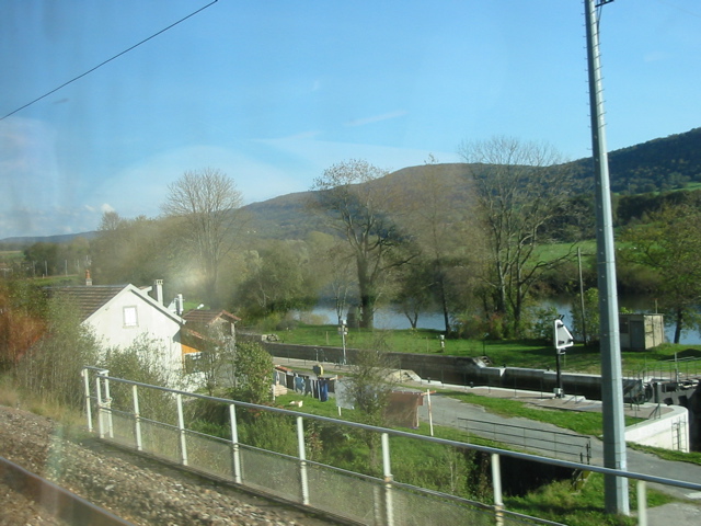 Bords du Doubs depuis le train. - 29