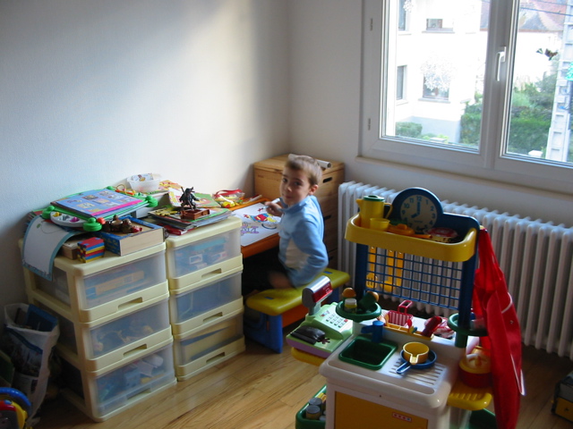 Le coin de travail.