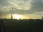 Coucher de soleil depuis le train. - 1