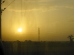Coucher de soleil depuis le train. - 5