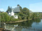 Bords du Doubs depuis le train. - 3