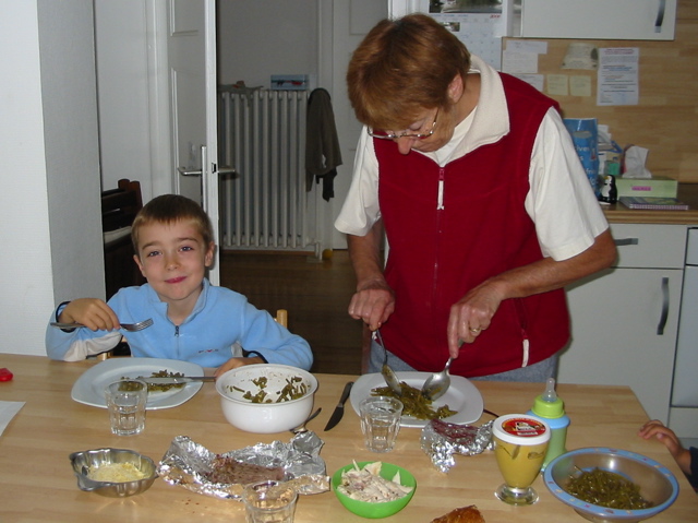 À table