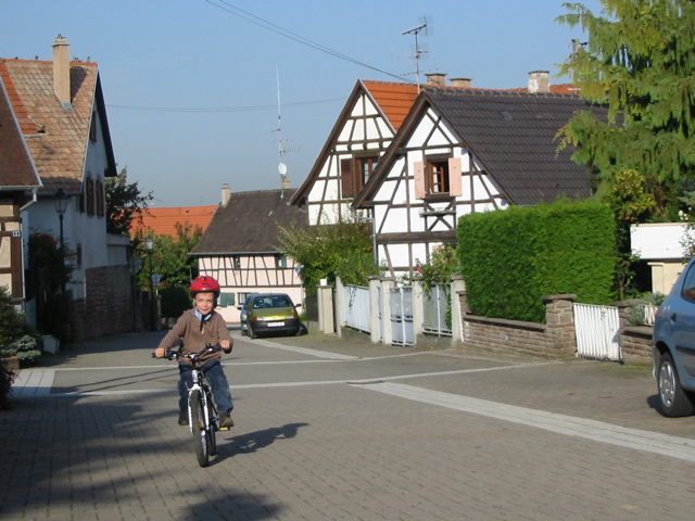Balade à vélo.